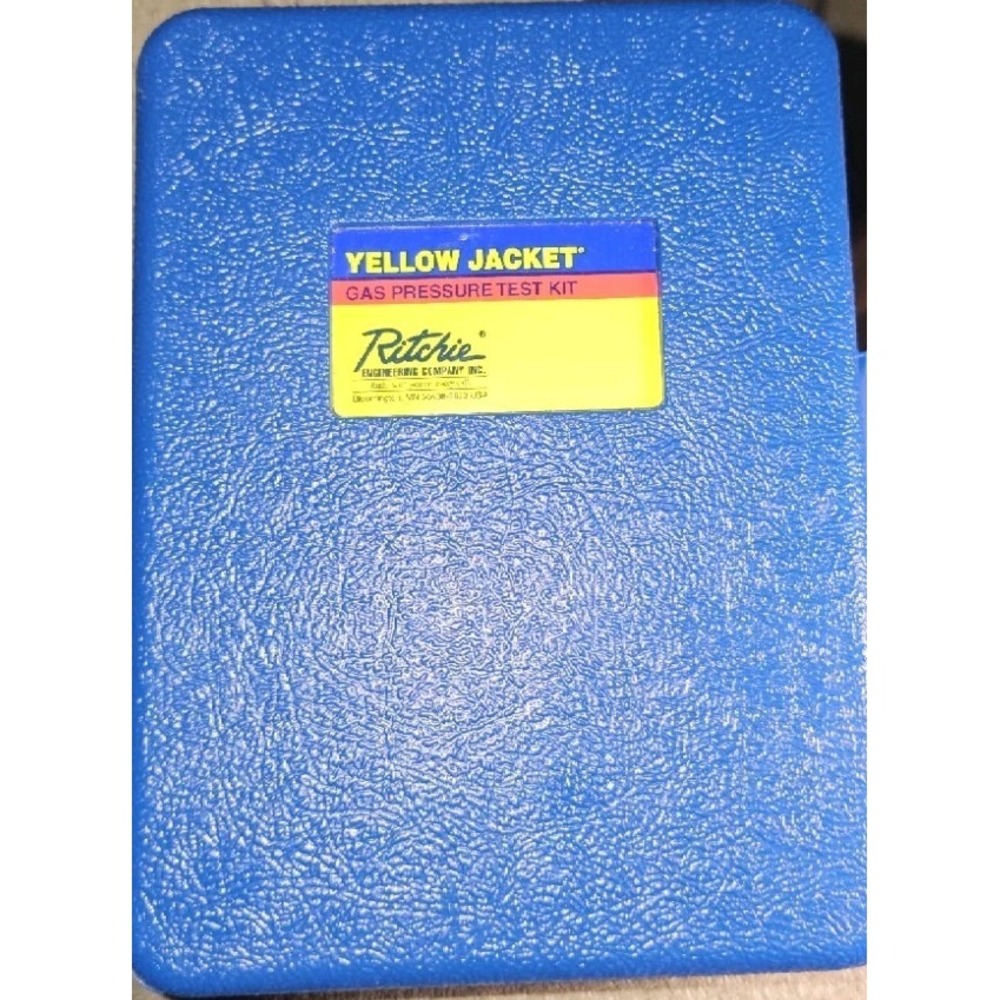 *NEW*Ritchie Yellow Jacket 78060 Gas Pressure Test Kit 0-35" W.C.  HVAC